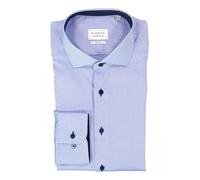 Eterna Mode GmbH Herren Slim Fit Business Hemd F132, Gr. Kragenweite: 43 cm, Blau (hellblau 12)