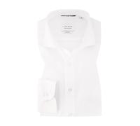 eterna Langarm Hemd Slim FIT Twill unifarben W41 Langarm Weiß