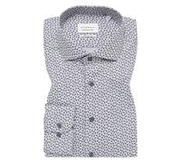 ETERNA Modern Fit Hemd silber, Bedruckt