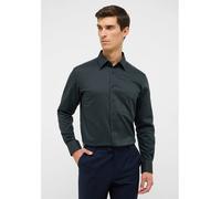 ETERNA MODERN FIT Langarm Hemd dunkelgrün natté 8464-49-X181 45
