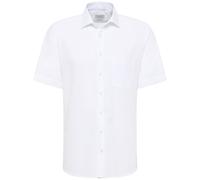 ETERNA Modern Fit Hemd Halbarm New Kent Kragen Popeline weiß