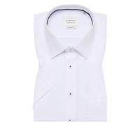 ETERNA - Hemd Natté Kurzarm weiß - Gr. - 45/Kurzarm