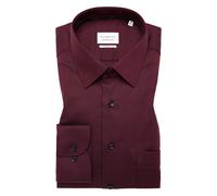 Langarmhemd ETERNA "COMFORT FIT", Herren, Gr. 48, Normalgrößen, burgunder, 100% Baumwolle, normal, Manschette, Hemden Langarmhemd, NON IRON (bügelfrei) (41019009-48)