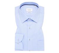 ETERNA Male Hemd strukturiert MODERN FIT 42_H_1/1, 1/1, hellblau