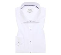 ETERNA - Hemd Natté Langarm weiß - Gr. - 42/Langarm - 65cm