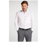 ETERNA Hemd Herren Comfort Fit Langarm Baumwolle weiß, 44
