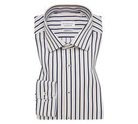 ETERNA Modern Fit Hemd beige, Gestreift