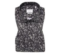 ETERNA - Hemd Satingewebe Langarm anthrazit - Gr. - 46/Langarm - 65cm