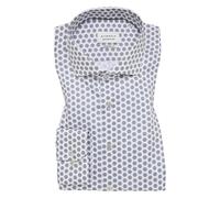 Langarmhemd ETERNA "MODERN FIT", Herren, Gr. 40, Normalgrößen, hellgrau, Satin, 100% Baumwolle, tailliert, Manschette, Hemden, NON IRON (bügelfrei) (70418031-40) hellgrau