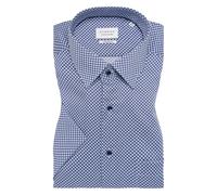 ETERNA - Hemd Twill Kurzarm blau, 46/Kurzarm
