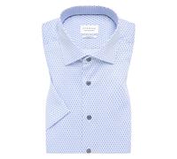ETERNA - Hemd Twill Kurzarm hellblau - Gr. - 45/Kurzarm