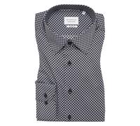 ETERNA - Hemd Twill Langarm anthrazit - Gr. - 42/Langarm - 65cm