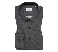 Eterna - Hemd Twill Langarm anthrazit - Gr. - 42/Langarm - 67cm
