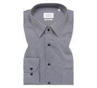 ETERNA - Hemd Twill Langarm grau - Gr. - 46/Langarm - 65cm