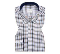 Langarmhemd ETERNA "COMFORT FIT", Herren, Gr. 42, Normalgrößen, hellblau, Twill, 100% Baumwolle, normal, Manschette, Hemden Langarmhemd, NON IRON (bügelfrei) (47111240-42)