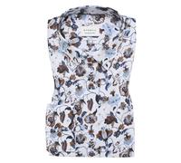 ETERNA Slim Fit Hemd weiss, Bedruckt