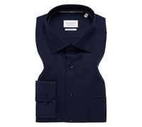 ETERNA Modern Fit Hemd marine, Einfarbig