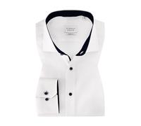 eterna Langarm Hemd MODERN FIT Twill unifarben, Weiß, W45 Langarm