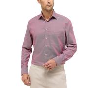 ETERNA - Hemd Langarm bordeaux, 42/Langarm - 65cm