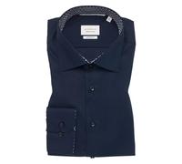 ETERNA Herren Business-Hemd | Modern Fit | Einfarbig | Langarm | Bügelfrei, Knitterfrei | 100% Baumwolle | Kent-Kragen