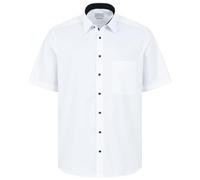 ETERNA Herren Businesshemd Kurzarm Comfort FIT | Uni | Bügelfrei | Kent Kragen