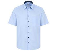 ETERNA Herren Businesshemd Kurzarm Comfort FIT | Uni | Bügelfrei | Kent Kragen