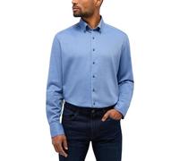 Eterna Herren Flanellhemd Comfort FIT 1/1 Rauchblau 42_H_1/1