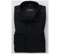 ETERNA Herrenhemd Cover Shirt Comfort Fit unifarben Schwarz Größe 40