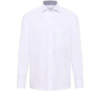 ETERNA Herren Hemd Comfort Fit | Langarm | Hellblau | Popeline | 100% Baumwolle | Kentkragen Gr. 45