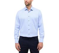 ETERNA Business-Hemd Comfort Fit Kentkragen Hellblau 100% Baumwolle Langarm Größe 41