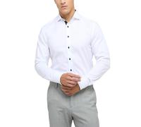 Langarmhemd ETERNA "SLIM FIT", Herren, Gr. 38, Normalgrößen, weiß, 100% Baumwolle, schmal, Manschette, Hemden, NON IRON (bügelfrei) (61919237-38) weiß