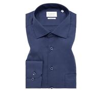 ETERNA Herren Kurzarm Hemd Comfort Fit Chambray blau / hellblau 4290.11.K187 (40)