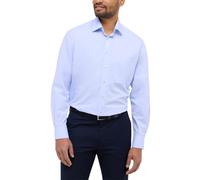 ETERNA Herren Langarm-Hemd | Comfort Fit | Einfarbig Chambray | Bügelfrei, Knitterfrei, 100% Baumwolle | Kent-Kragen