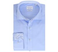 ETERNA Herren Langarm Hemd Modern Fit | Bügelfrei | Dynamic Cotton™ | Hellblau | 100% Baumwolle | Kentkragen mit Ausputz Gr. 42