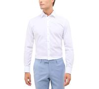ETERNA Slim Fit Hemd weiss, Einfarbig