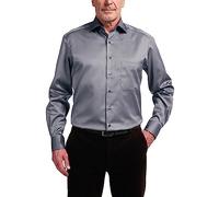 ETERNA Comfort Fit Hemd silber, Einfarbig