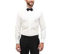 ETERNA Herren Long Sleeve Slim FIT Cover Shirt Twill Champagne Uni Hemd, beige, 40