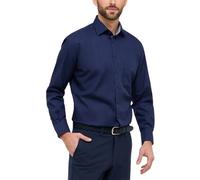Eterna Comfort Fit Businesshemd Herren Comfort Fit Baumwolle marine, 43