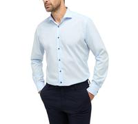 MODERN FIT Original Shirt in himmelblau unifarben 44 himmelblau
