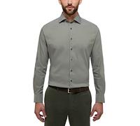 ETERNA MODERN FIT Performance Shirt Langarm Hemd grün twill 3377-44-X18K 40 65