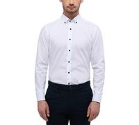 ETERNA Herren Pinpoint-Hemd Slim FIT 1/1 weiß 40_H_1/1