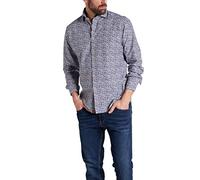 eterna Herren Upcycling Shirt Oxford Regular FIT blau L_H_1/1