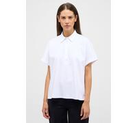 ETERNA - Jersey Shirt Bluse Jersey Kurzarm weiß - Gr. - 40/Kurzarm