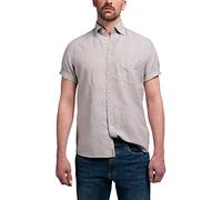 ETERNA Kurzarm Hemd, Regular fit, Upcycling Shirt, Leinen unifarben