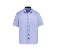 ETERNA COMFORT FIT Kurzarm Hemd pinpoint mittelblau 8100-12-K137 46 65
