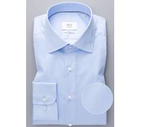 ETERNA Hemd Herren Regular Fit Langarm Baumwolle blau, 39