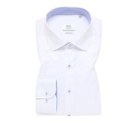 ETERNA LANGARM HEMD LUXURY SHIRT MODERN FIT WEISS MIT PATCHUNG - 41