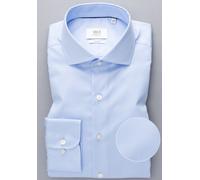 ETERNA LANGARM HEMD LUXURY SHIRT SLIM FIT UNI TWILL HELLBLAU - 38