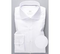 ETERNA LANGARM HEMD LUXURY SHIRT SLIM FIT UNI TWILL WEISS - 44