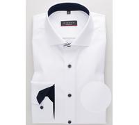 ETERNA LANGARM HEMD MODERN FIT COVER SHIRT TWILL WEISS MIT PATCHUNG - 39